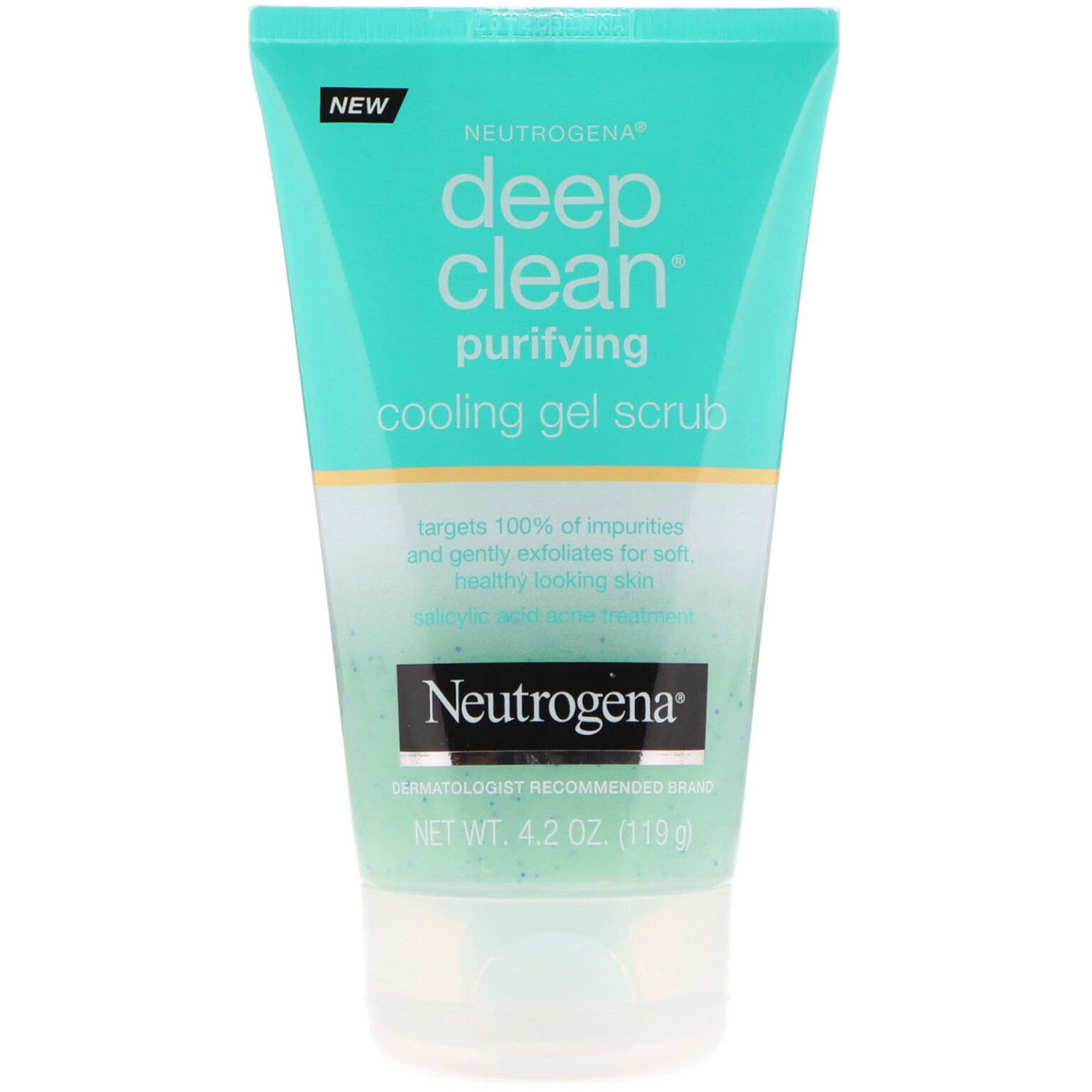 Deep Clean Purifying Cooling Gel Scrub De Neutrogena Chicas