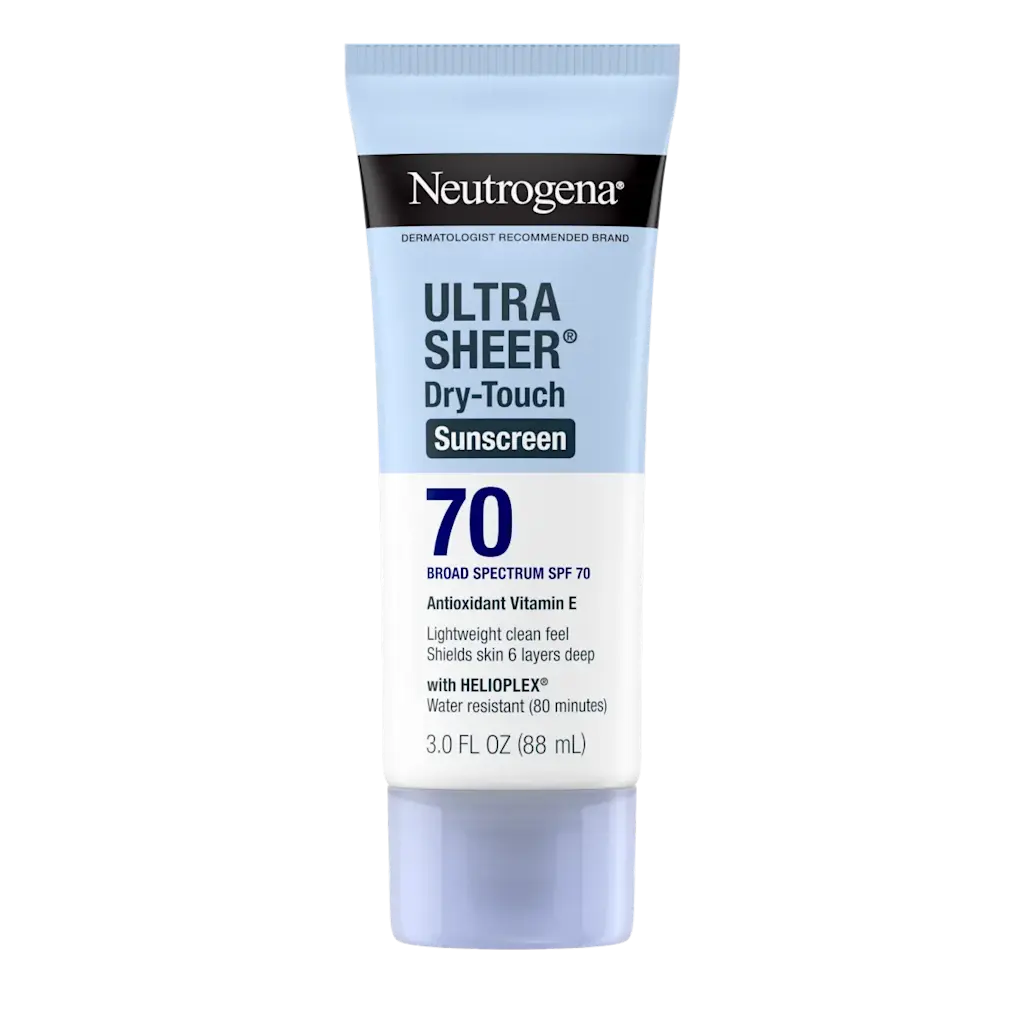 Ultra Sheer Dry Touch SPF70 de Neutrogena