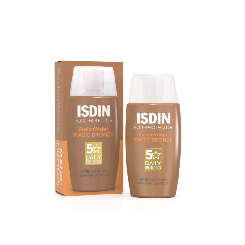 Fotoprotector Fusion Water Magic Color SPF50 de ISDIN