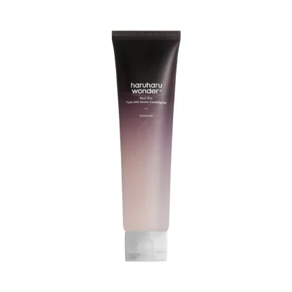 Black Rice Triple AHA Gentle Cleansing Gel Unscented de Haruharu