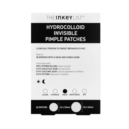 Hydrocolloid Invisible Pimple Patches de The Inkey List