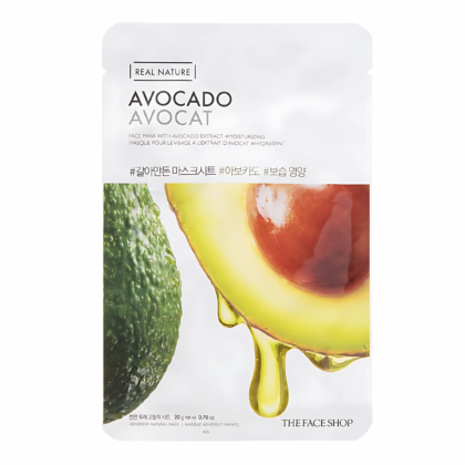 Real Nature Avocado Face Mask de The Face Shop