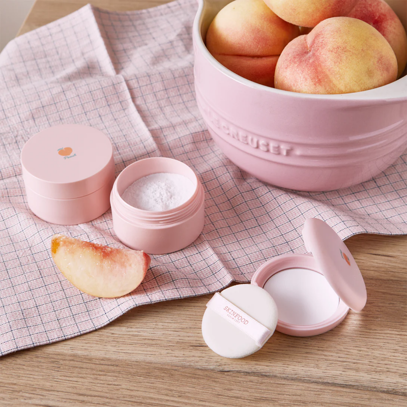 Peach Cotton Multi Finish Powder de SKINFOOD - Imagen 2